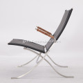 Stainless Steel Lounge Chair Cool FK 82 Leather X Chair Replica Supplier